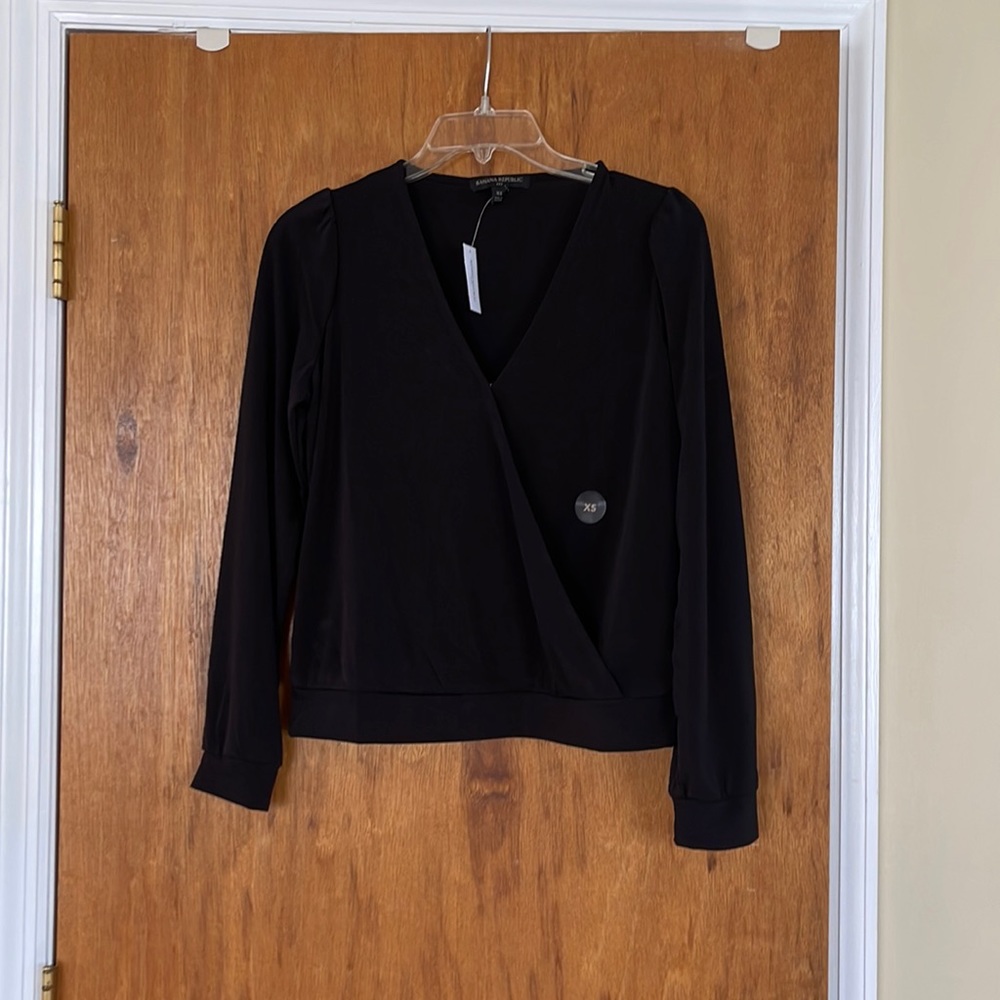 Banana Republic Black Longsleeve shirt
